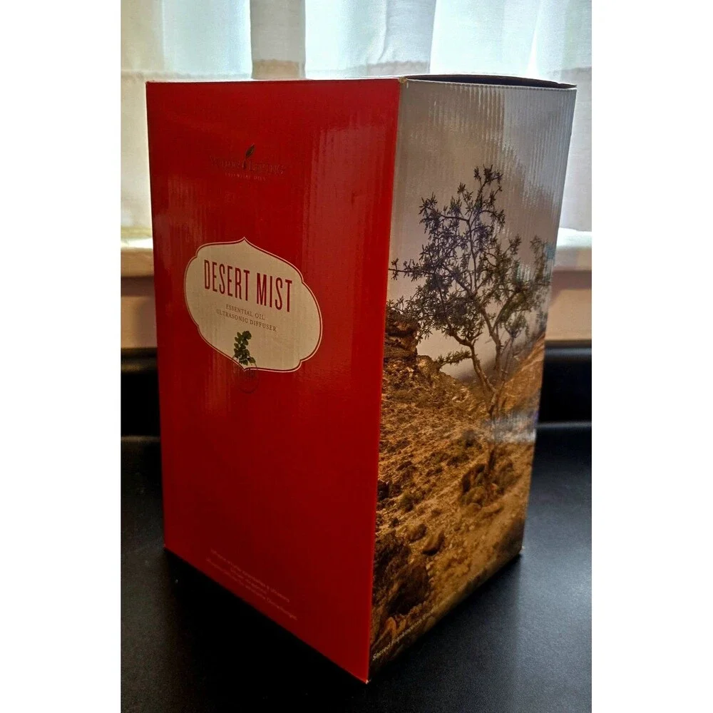 Young Living Desert Mist Ultrasonic Diffuser for Essential Oil NEW Multi-Light